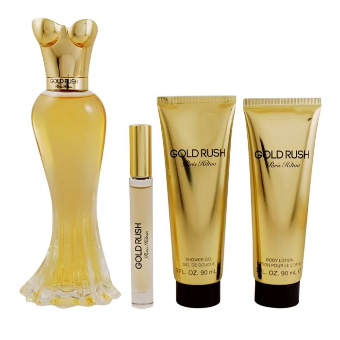 Paris Hilton Ladies Gold Rush Gift Set Fragrances 608940586976 39$