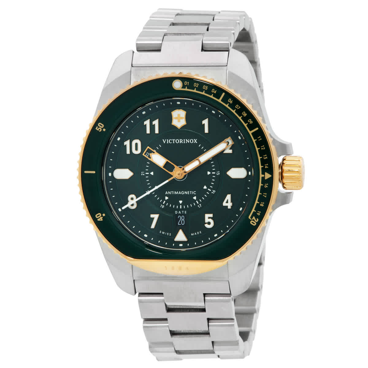 Victorinox Journey 1884 Chronograph Quartz Green Dial Mens Watch 242012 585$