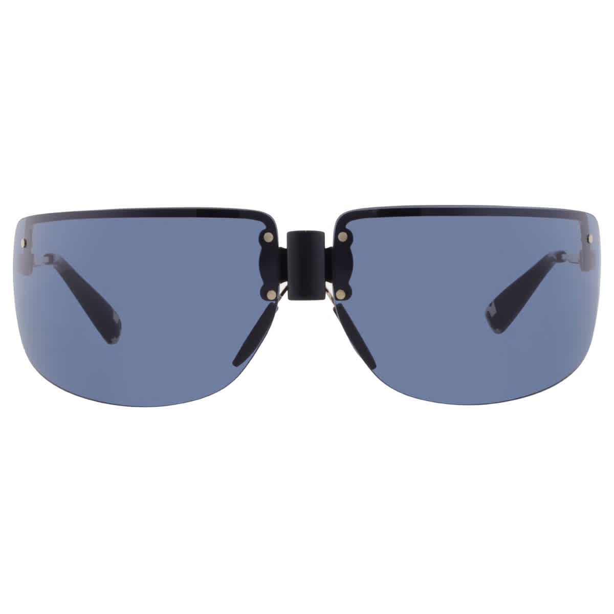 Tory Burch Woman Sunglass TY5015M -  Frame color: Shiny Light Gold, Lens color: Navy Blue