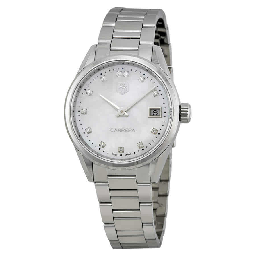 Tag Heuer Carrera White Dial Ladies Watch WAR1314.BA0778