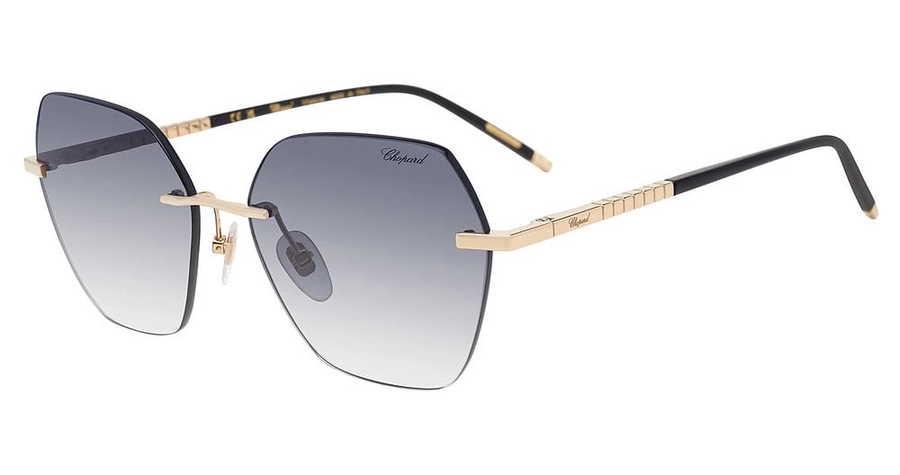 Chopard Smoke Gradient Butterfly Ladies Sunglasses SCHL88M 0300 56