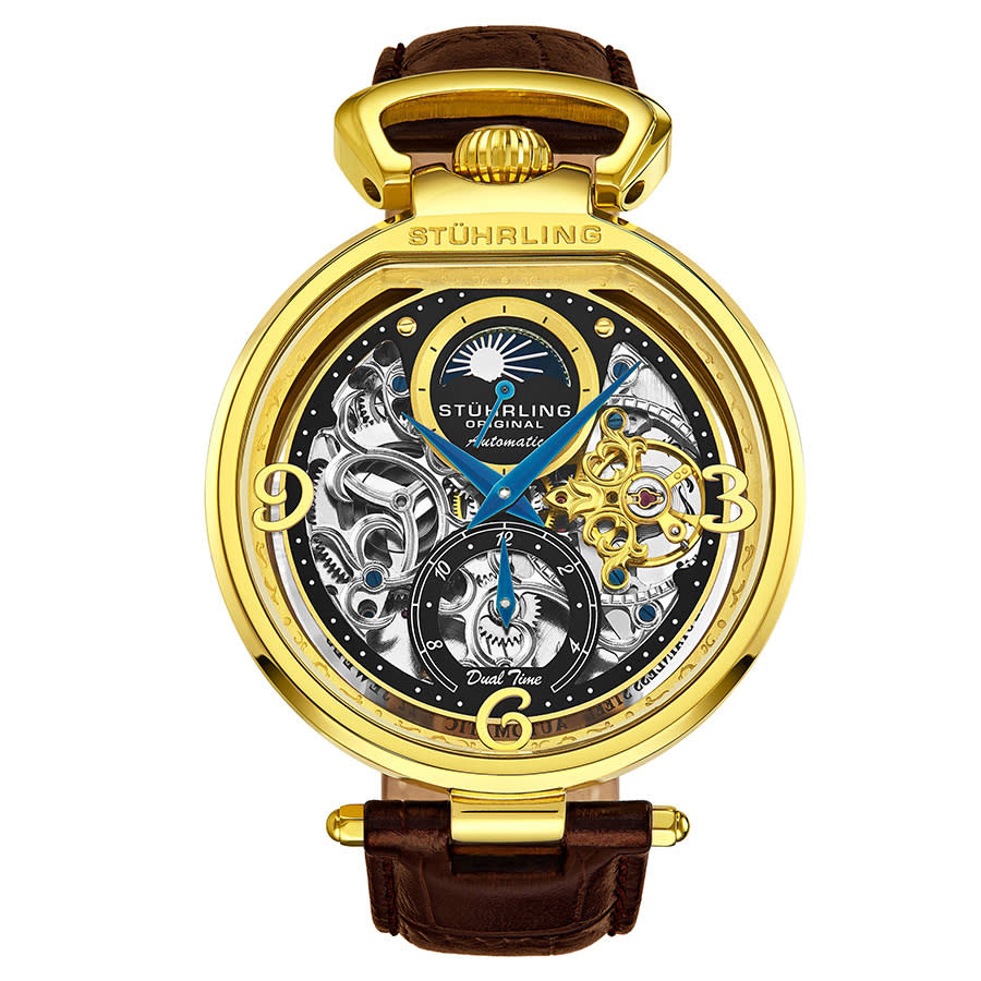 Stuhrling Original Legacy Automatic Black Dial Mens Watch M13502