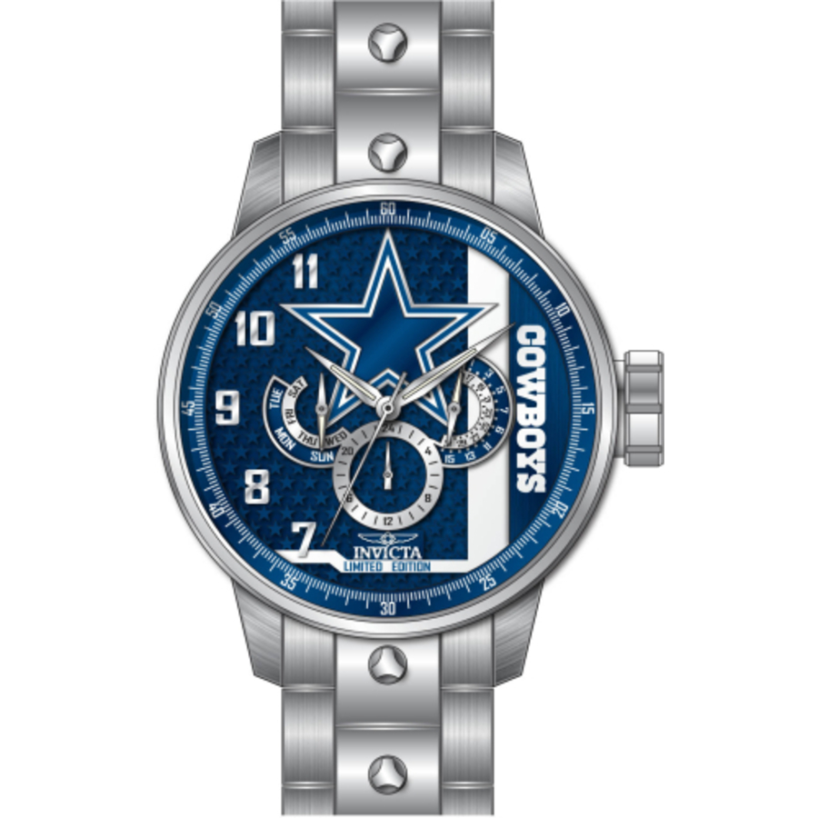 Buy Invicta NFL Dallas Cowboys GMT Quartz Men s Watch 45124 Online at Lowest Price Ever in India Check Reviews Ratings Shop The World