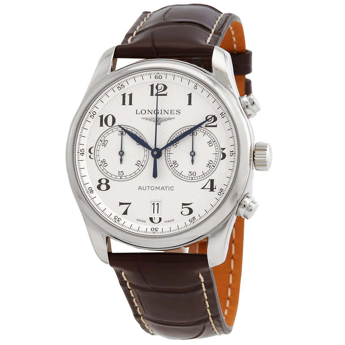 Longines Master Chronograph Automatic Silver Dial Unisex Watch L26294783 2052$