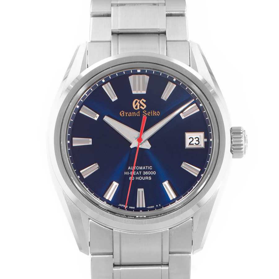 Pre-owned Grand Seiko Heritage Collection Automatic Blue Dial Mens Watch SLGH003 7045$