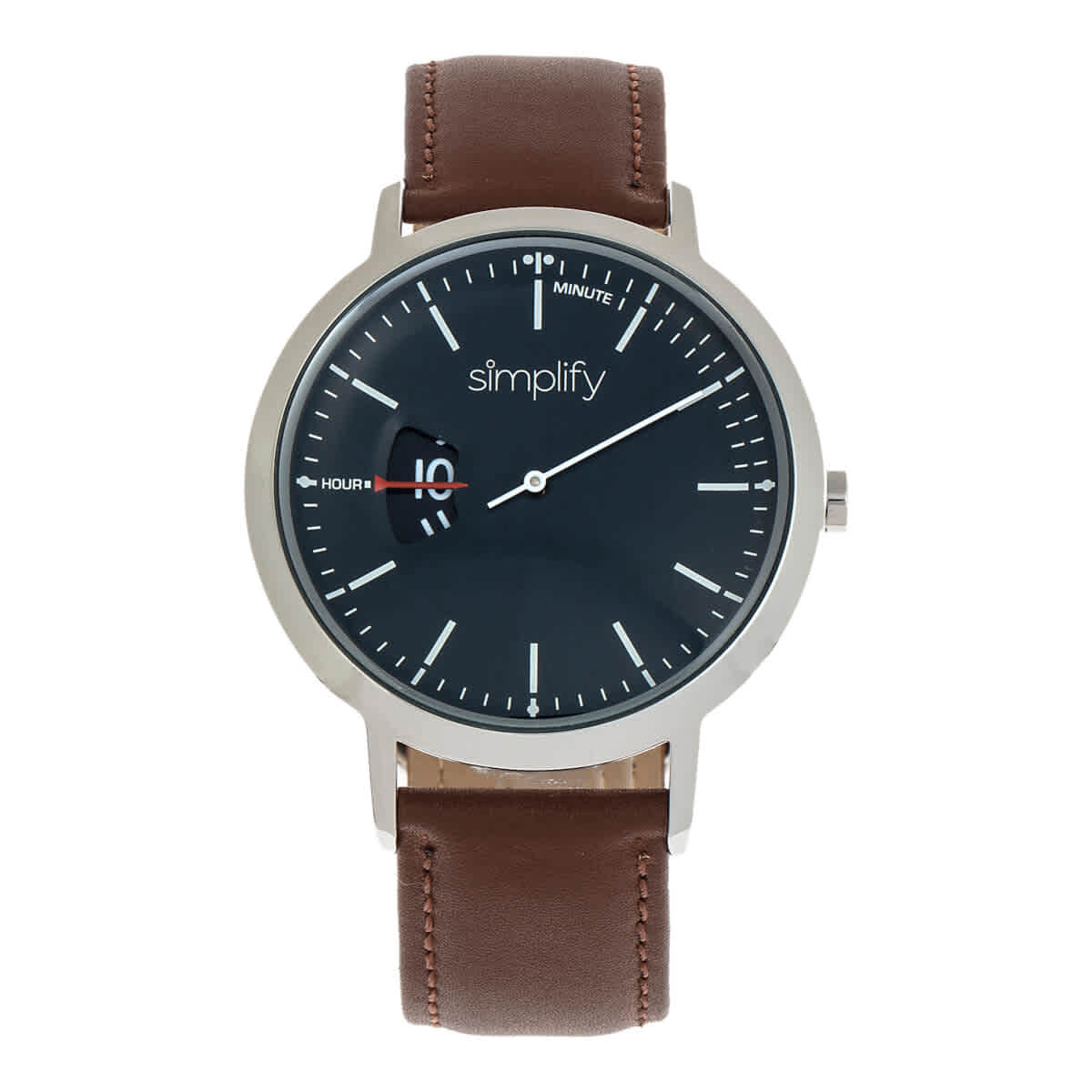 Simplify The 6500 Quartz Black Dial Watch SIM6504