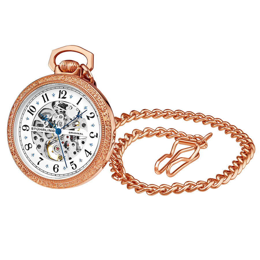 Stuhrling Original Legacy Hand Wind White Dial Mens Watch M13608 115$