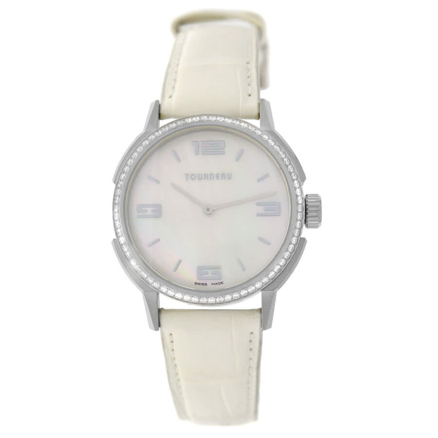 Pre-owned Tourneau Tny Roventa Quartz Ladies Watch TNY350707009
