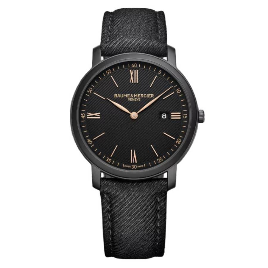 Baume et Mercier Classima Quartz Black Dial Mens Watch M0A10762 1095$