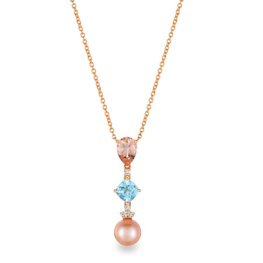 Le Vian Ladies Semi Precious Fashion Pendant in 14k Strawberry Gold 900$