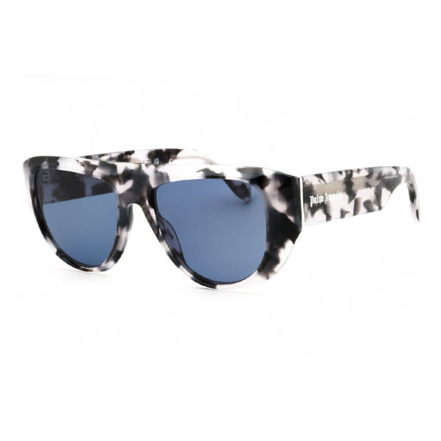 Palm Angels PERI105JOSHUA1245 Tortoiseshell Acetate Sunglasses — Black