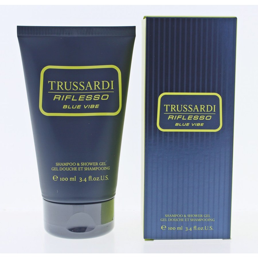 Trussardi Mens Blue Vibe Gel 333 OZ Bath Body 8011530847180 15$