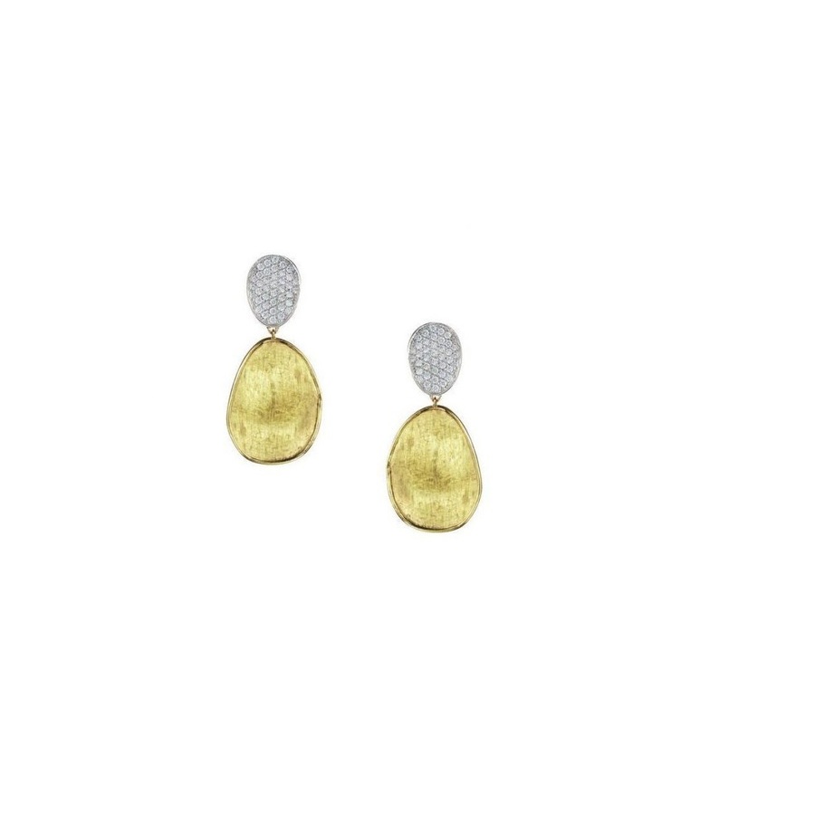 Marco Bicego Lunaria Diamond Pave Small Double Drop Earrings 1 2Ctw - Ob1432 B Yw Q6 3980$