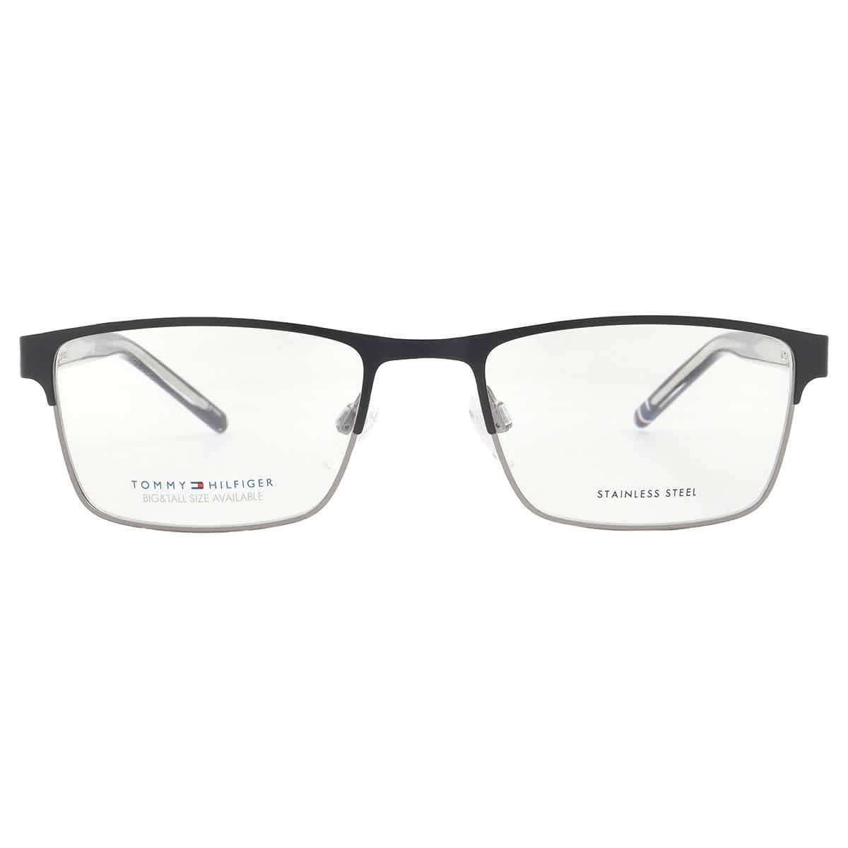 Tommy Hilfiger TH 1944 RZZ Men's Glasses Black Size 53 - Free Lenses - Blue Light Block Available