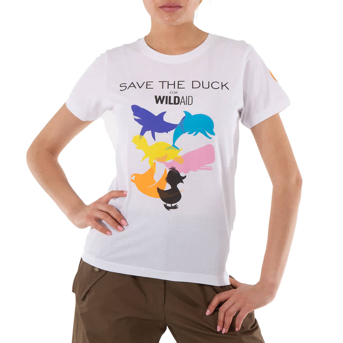 Save the store duck white
