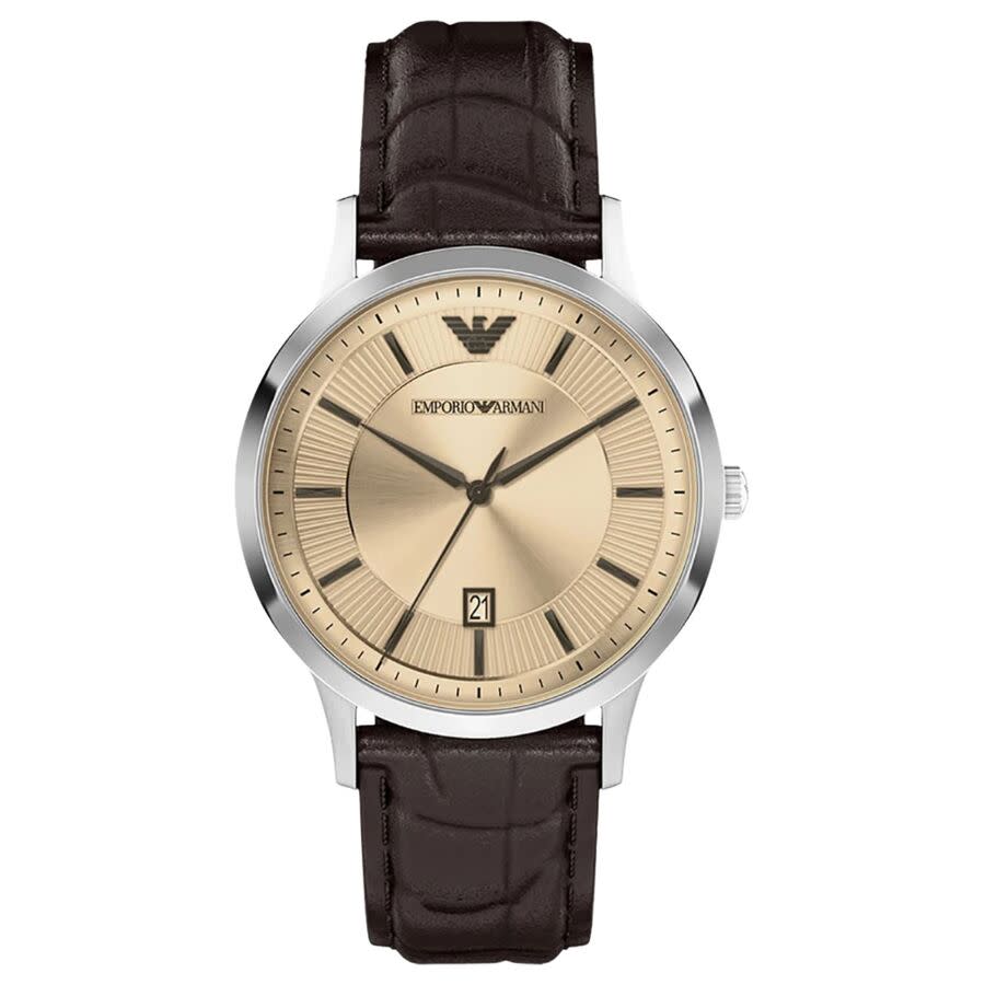 Emporio Armani Renato Yellow Dial Mens Watch AR11783 171$
