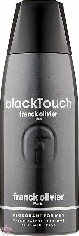 Franck Olivier Mens Black Touch For Men Deodorant Spray 84 oz Fragrances 3516641917616 12$