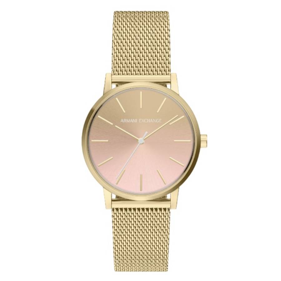 Armani Exchange Quartz Pink Dial Ladies Watch AX5619 99$