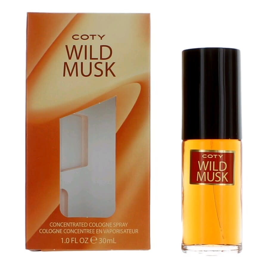 Coty Wild Musk Coty Cologne Concentrate Spray 10 oz in window box w 18$
