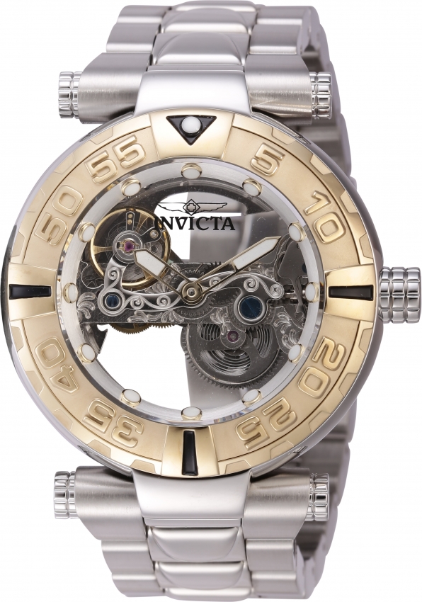 Мужские часы Invicta Subaqua с автоматическим серебряным циферблатом 45892