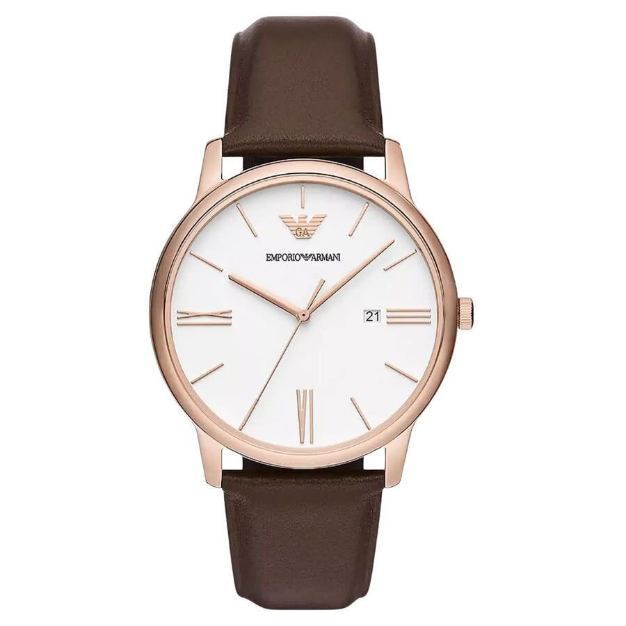 Emporio Armani Minimalist White Dial Mens Watch AR11572 155$