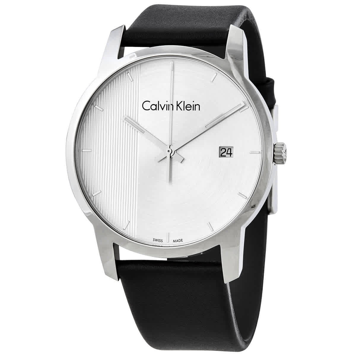 Calvin Klein City Quartz Silver Dial Men's Watch K2G2G1CX 7612635107301