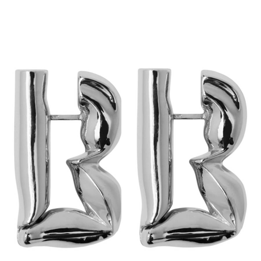 Burberry Packet B Sterling Silver Earrings 248$