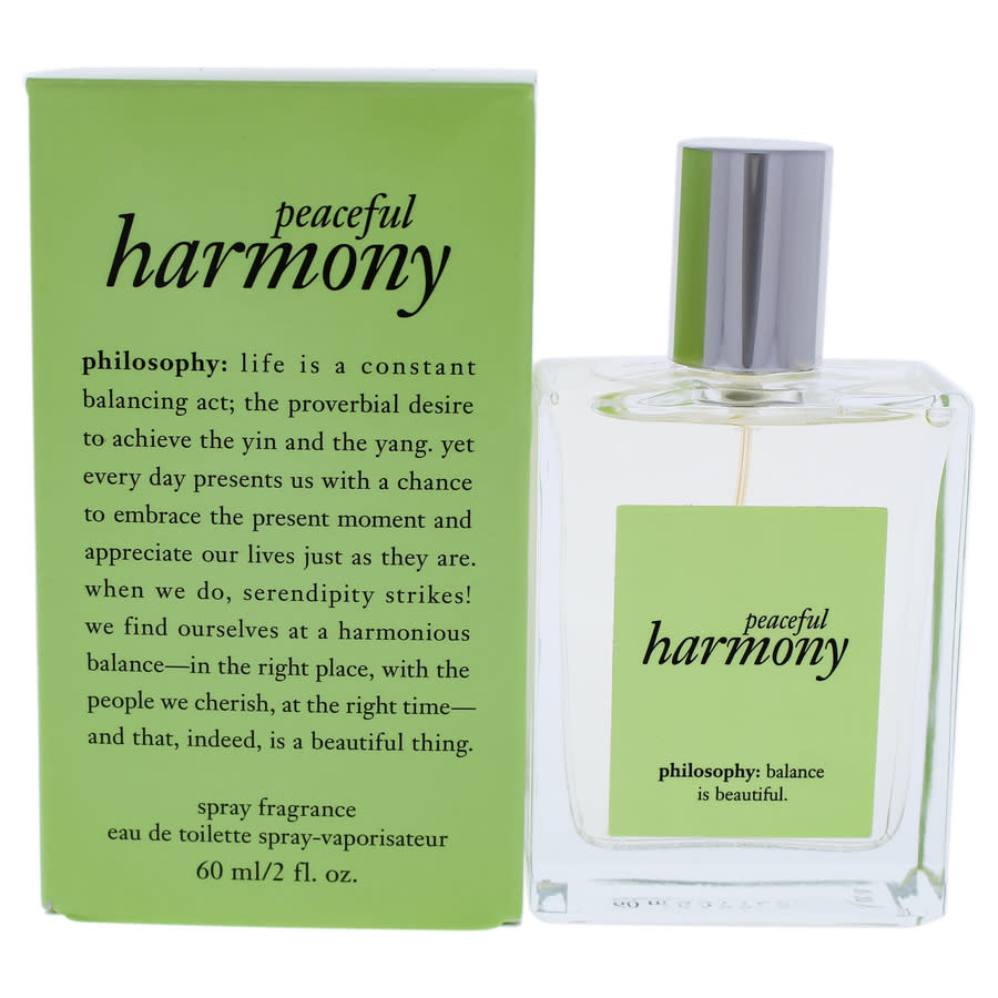 Peaceful Harmony by Philosophy for Women - 2 oz EDT Spray 25$