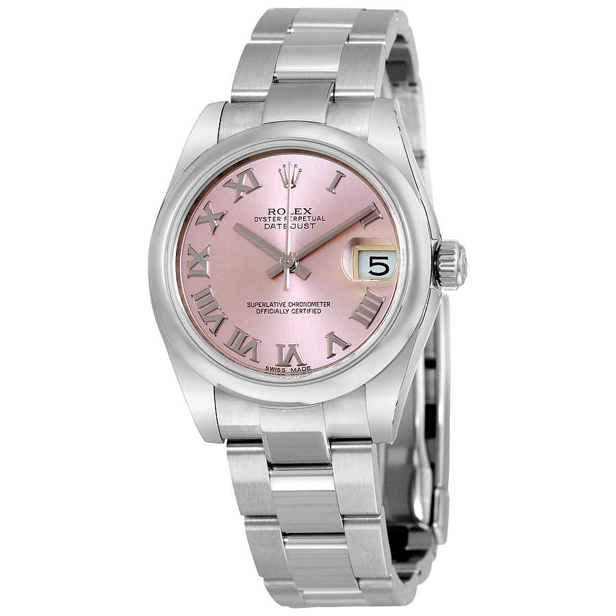 Preowned Rolex Datejust Lady 31 Pink Dial Ladies Watch 178240PRO