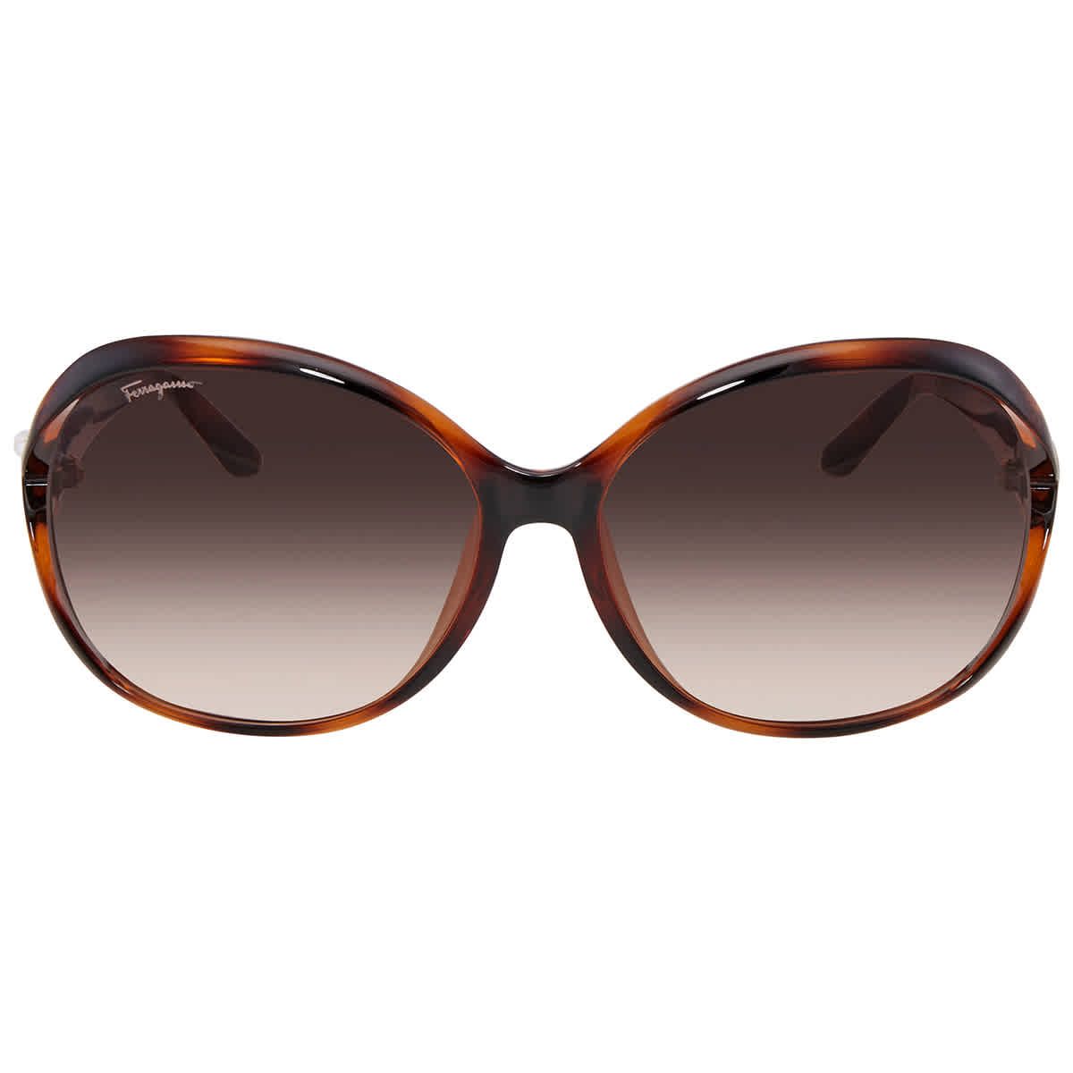 Preloved - Ferragamo SF770SA214 Tortoise Oval Sunglasses — Tortoise