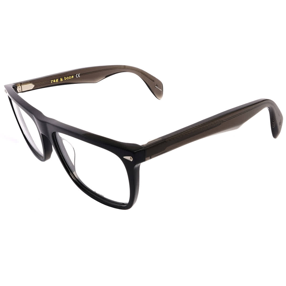 Rag and Bone Demo Rectangular Mens Eyeglasses RNB7001 0807 55 30$
