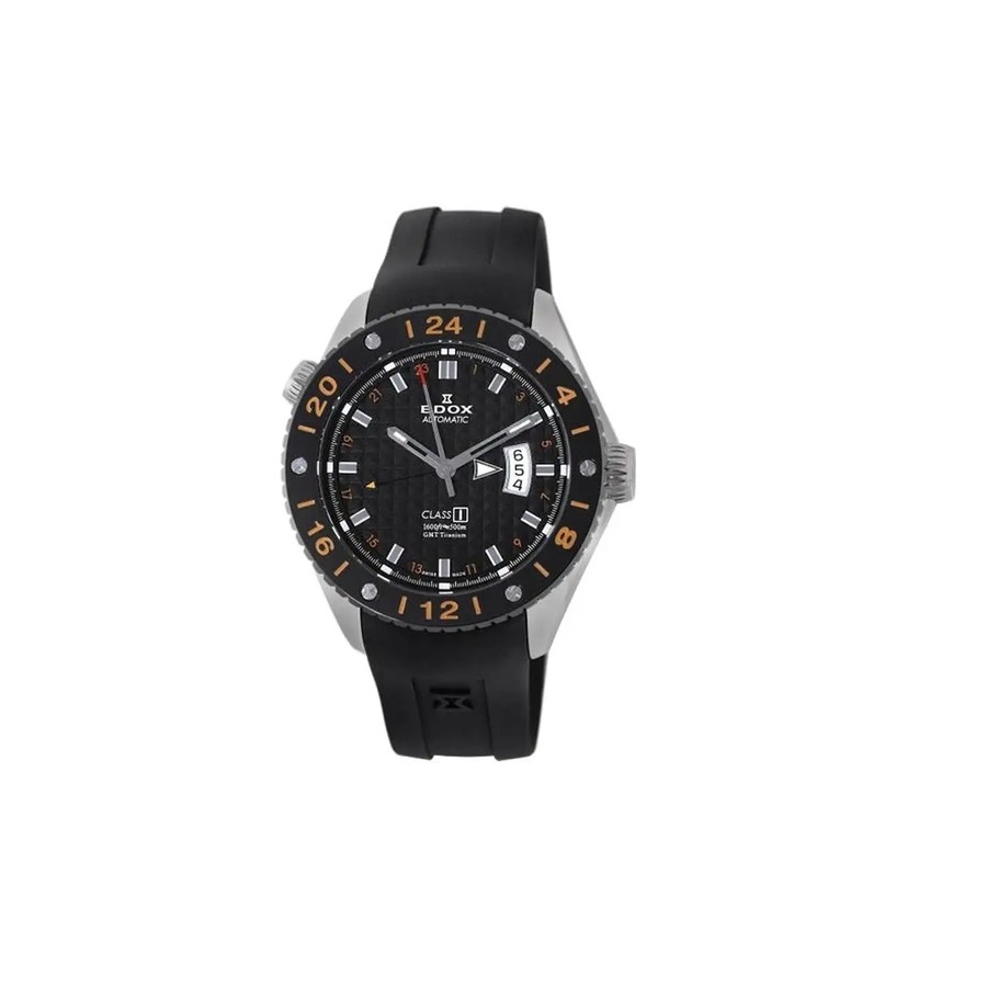 Edox Class 1 Automatic Black Dial Mens Watch 93002 TIN NIN