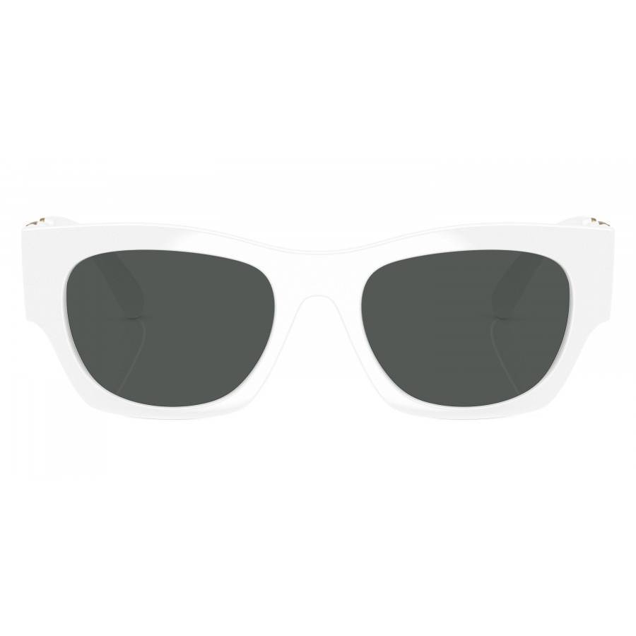 Versace Man Sunglass VE4479U -  Frame color: White, Lens color: Dark Grey