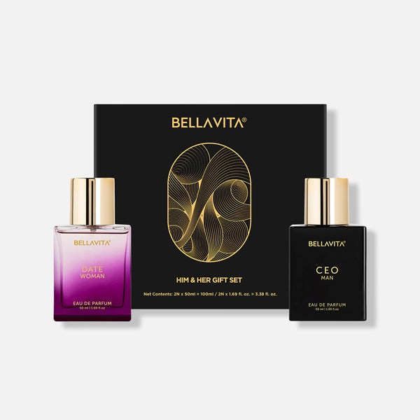 Bellavita Unisex Him Her Set Gift Set Fragrances 8906150348738 20$