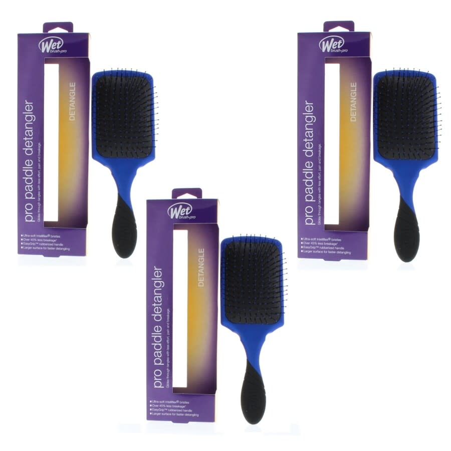 Wet Brush Pro Paddle Detangler Royal Blue Hair Care 810390037933 20$