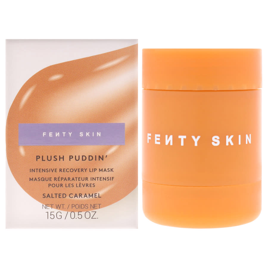Fenty Ladies Plush Puddin Intensive Recovery Lip Mask 0.5 oz Salted Caramel Skin Care 840026685054