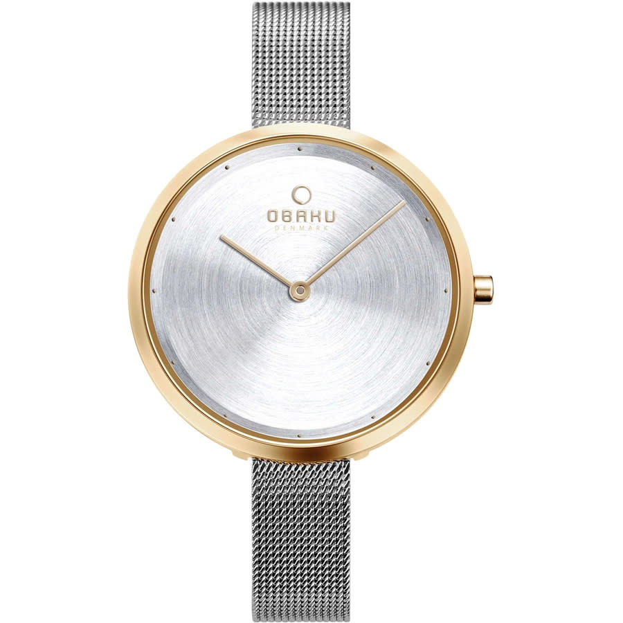 Obaku Classic Quartz Silver Dial Ladies Watch V227LXGIMC
