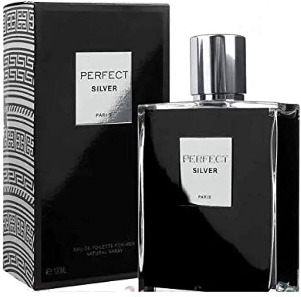 Geparlys Mens Perfect Silver EDT Spray 34 oz Fragrances 3700134410931 23$
