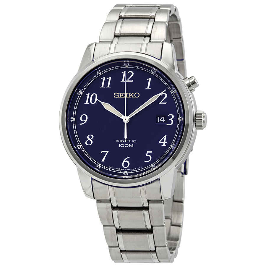 seiko kinetic blue dial