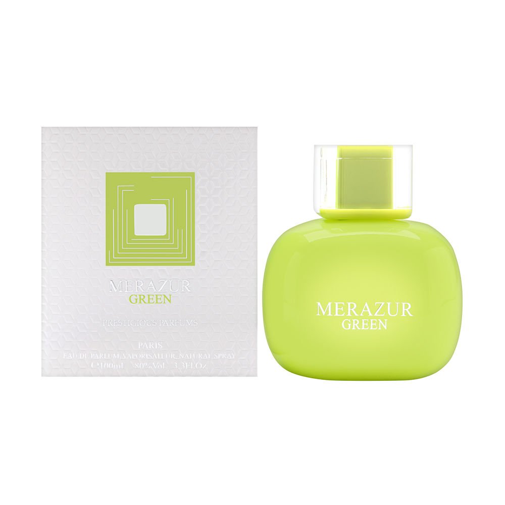 Prestigious Parfums Ladies Merazur Green EDP 3.4 oz Fragrances 3551440556024