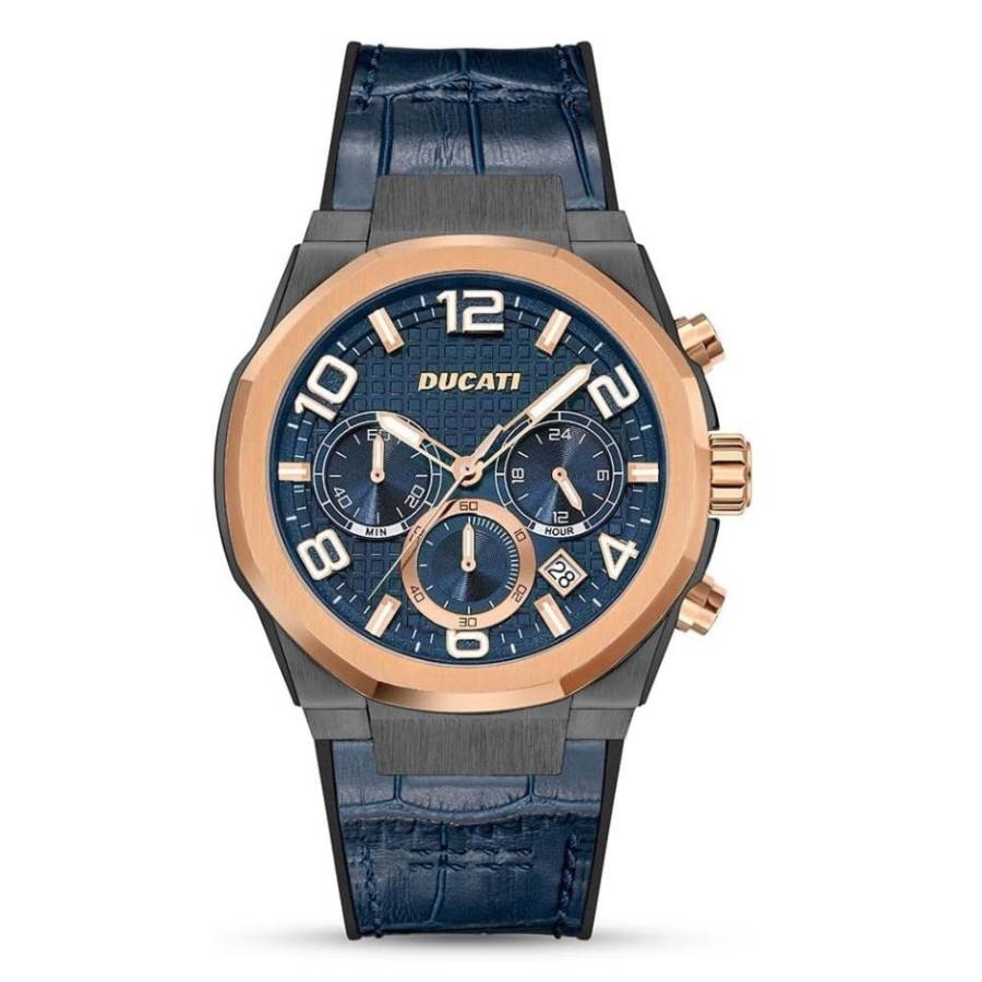 Ducati Chronograph Quartz Blue Dial Mens Watch DTWGC0001104