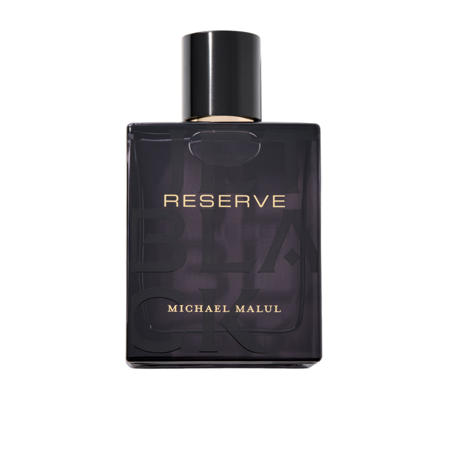 Michael Malul Mens Jet Black Reserve EDP Spray 3.4 oz Fragrances 0745178710381