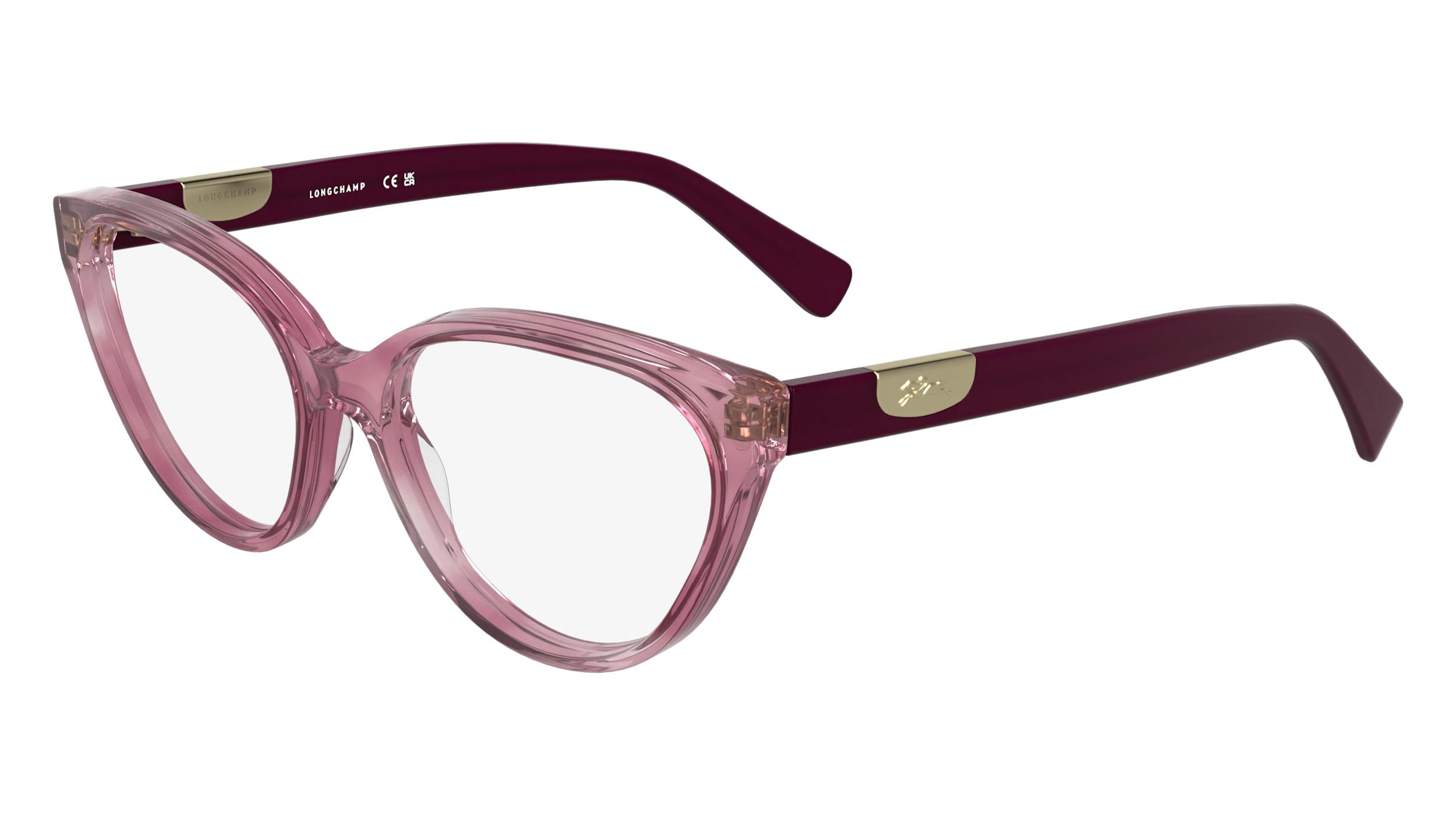 Longchamp Demo Cat Eye Ladies Eyeglasses LO2764 651 53