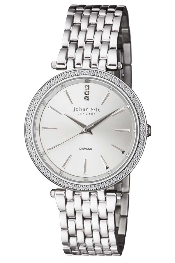 Johan Eric Fredericia Silver Dial Ladies Watch JE-F1000-04-001B