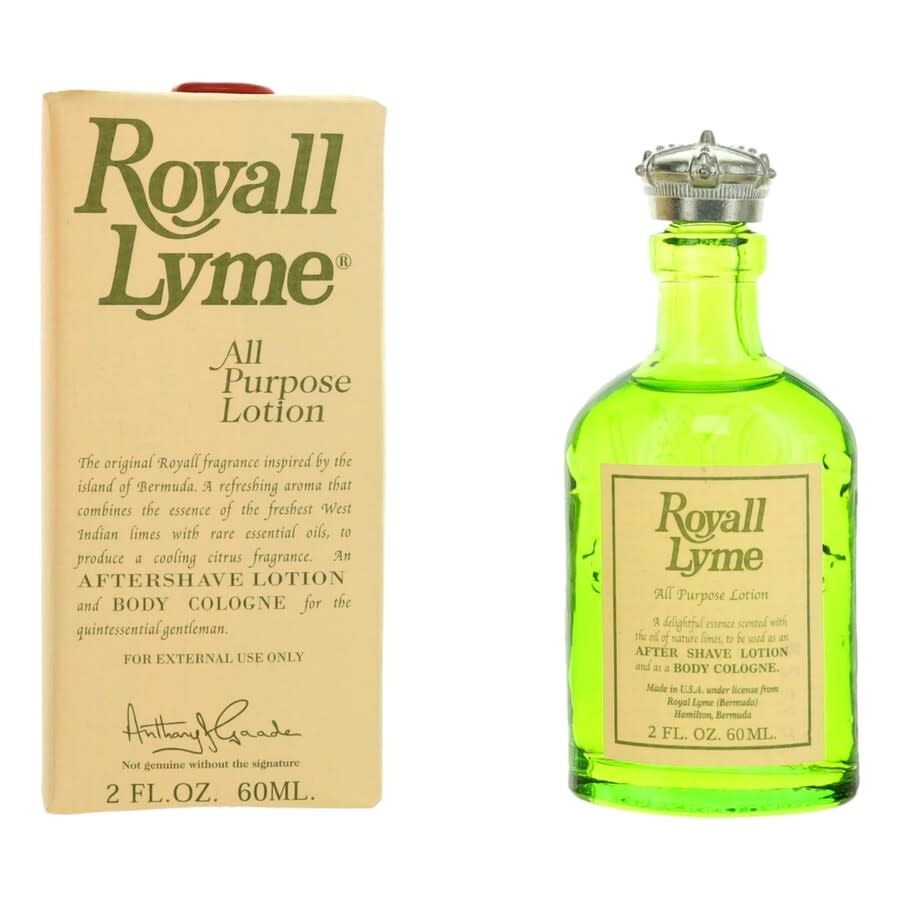 Royall Fragrances Mens Royall Lyme Lotion 2 oz Fragrances 895670002542 32$
