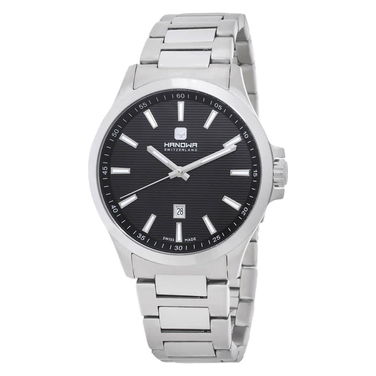 Hanowa Kander Quartz Black Dial Mens Watch HAWGH0001801 137$