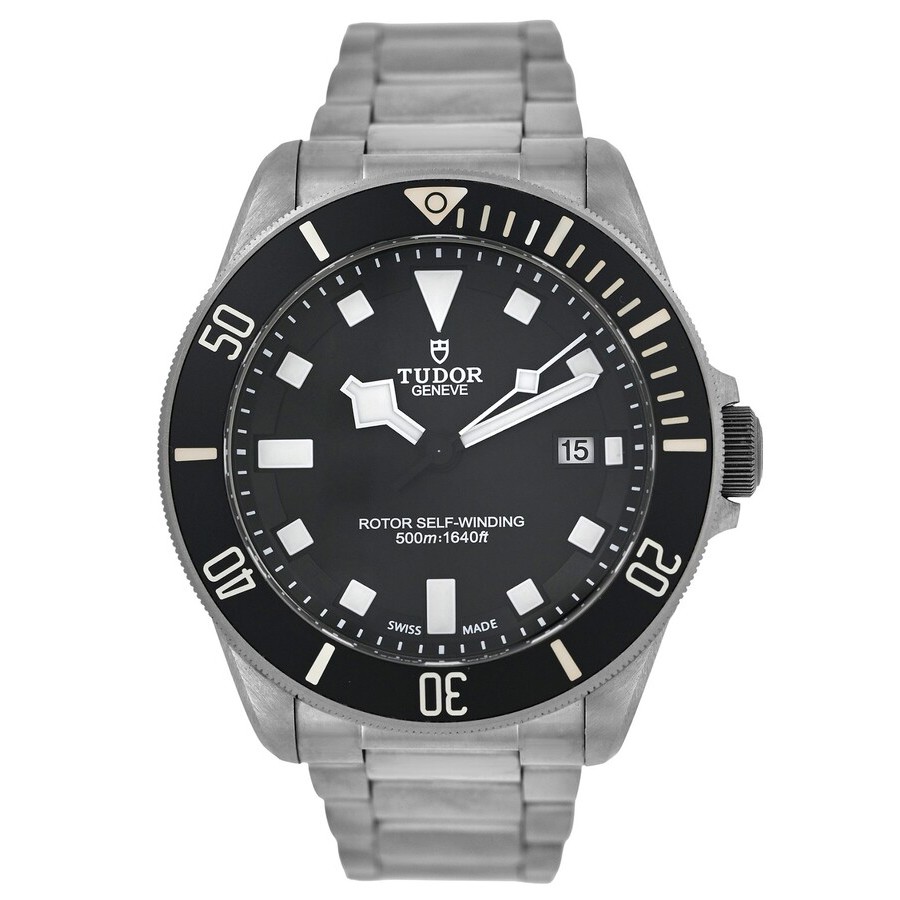 Pre-owned Tudor Pelagos Automatic Black Dial Mens Watch 25500TN 3693$