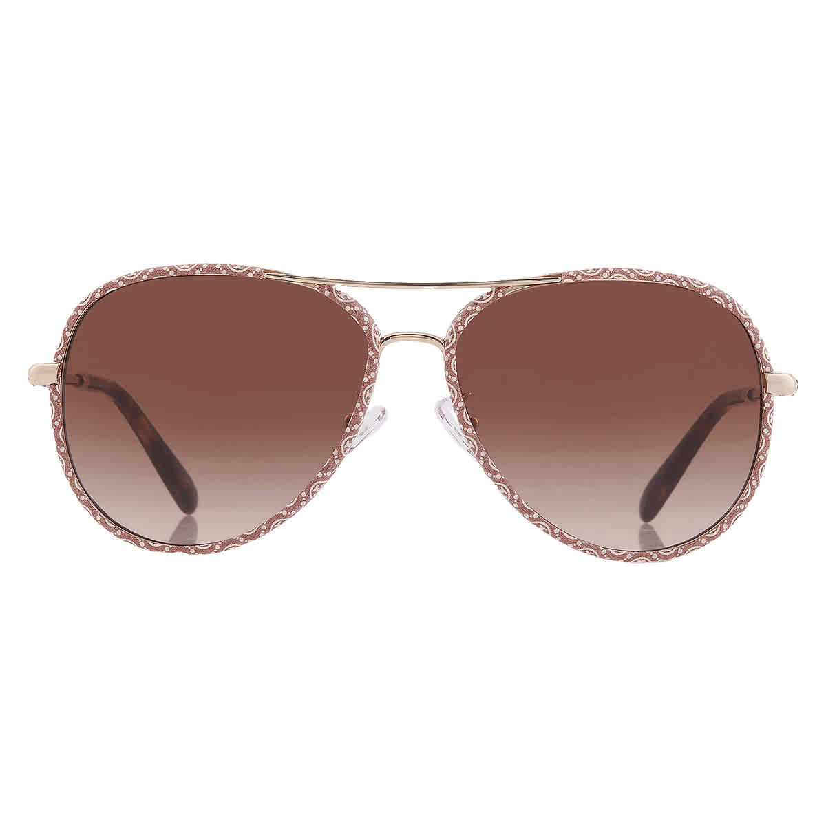 Tory Burch Woman Sunglass TY6114 -  Frame color: Light Gold, Lens color: Brown Gradient