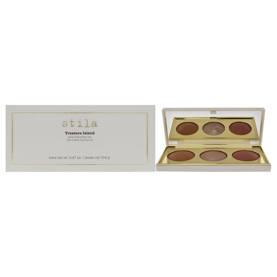 Stila Ladies Treasure Island All-in-One Putty Trio Palette 047 oz Makeup 094800360778 40$