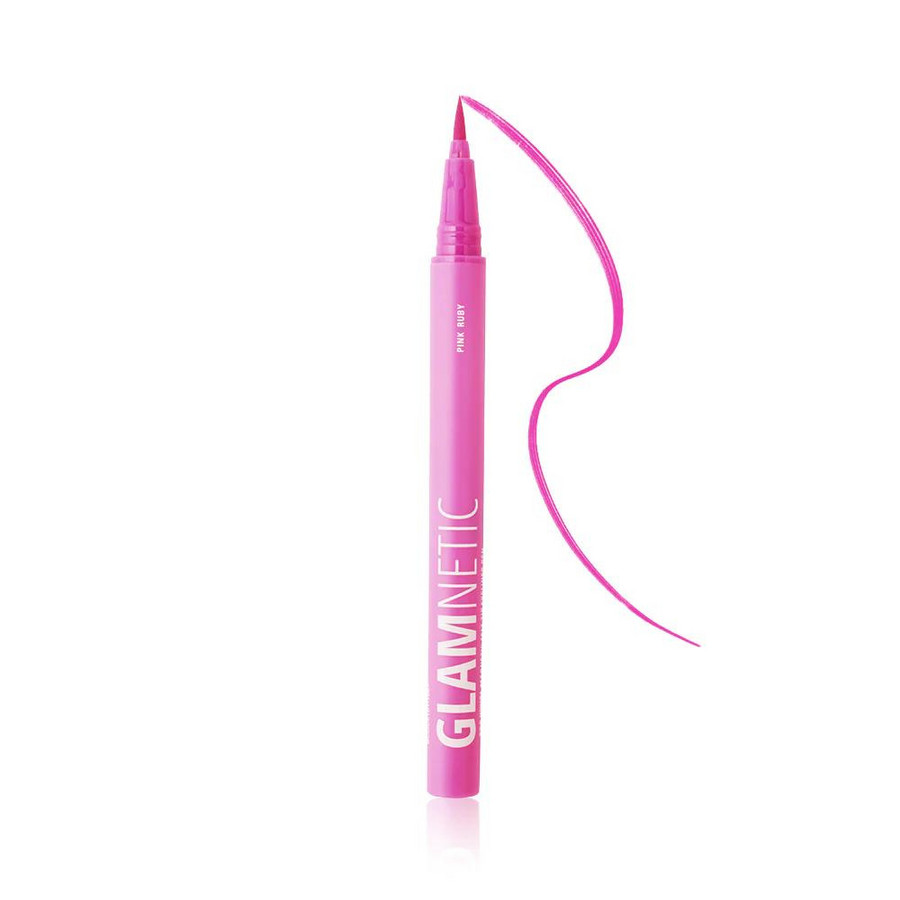 Glamnetic Ladies Soo Vivid Colored Magnetic Felt Tip Eyeliner 1 oz Pink Ruby Makeup 850023457189 35$